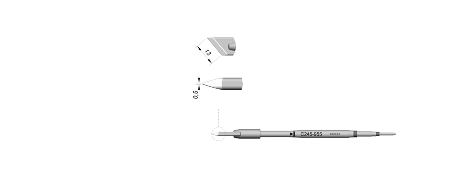 C245955 - Bevel Edge Tips